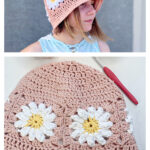 Blossom Bucket Hat Free Crochet Pattern