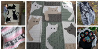 Cat Blanket Crochet Patterns