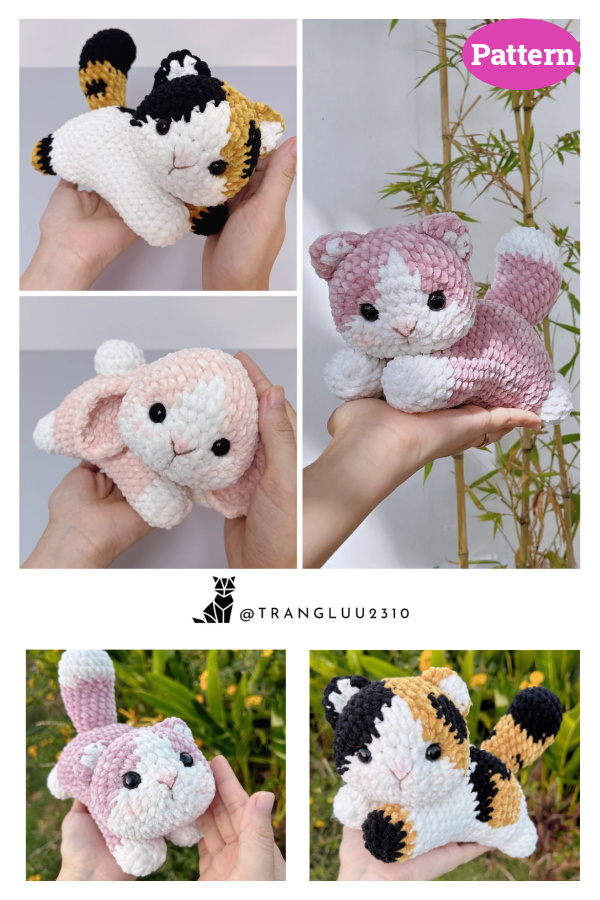 Cat and Bunny Amigurumi Crochet Pattern