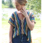 Country Sunset Top Free Crochet Pattern