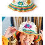 Granny Bucket Hat Free Crochet Pattern
