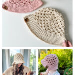 Granny Stitch Bucket Hat Free Crochet Pattern and Video Tutorial