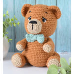 Hazel the Bear Amigurumi Free Crochet Pattern