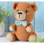 Hazel the Bear Amigurumi Free Crochet Pattern