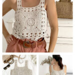 Nazari Top Free Crochet Pattern and Video Tutorial