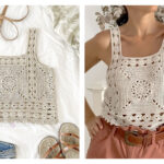 Nazari Top Free Crochet Pattern and Video Tutorial