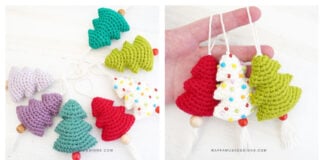 Nordic Christmas Tree Free Crochet Pattern