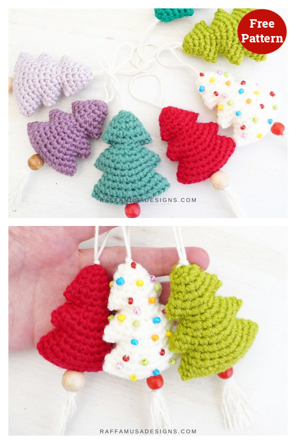 Nordic Christmas Tree Free Crochet Pattern