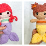 Plush Mermaid Amigurumi Free Crochet Pattern