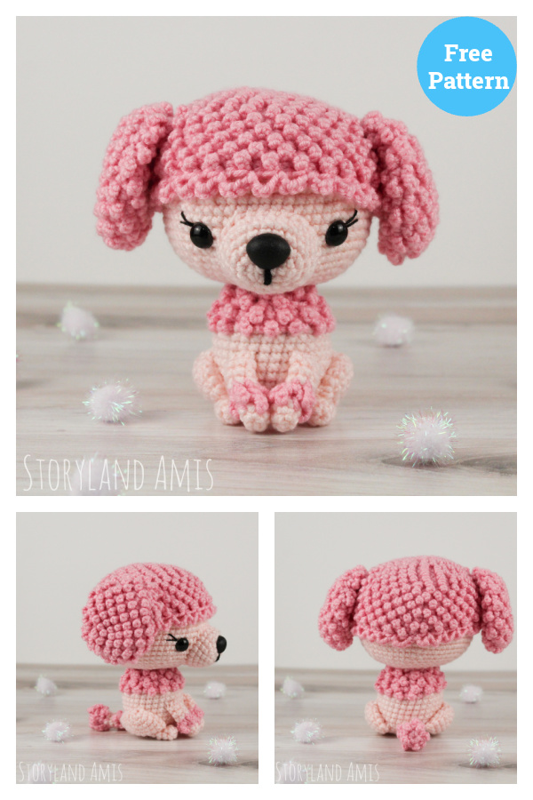 Polly the Poodle Dog Free Crochet Pattern