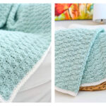 Shell Stitch Blanket Free Crochet Pattern and Video Tutorial