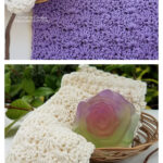 Shell Stitch Wash Cloth Free Crochet Pattern