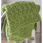 Shell Stitch Washcloth Free Crochet Pattern