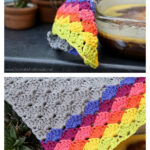 Simple Shells Dishcloth Free Crochet Pattern