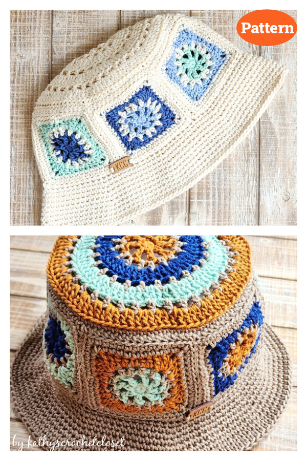 Summer Bucket Hat Crochet Pattern