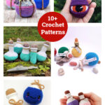 10+ Potion Bottle Amigurumi Crochet Patterns