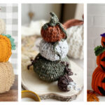 8 Stacked Pumpkins Free Crochet Pattern