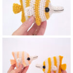 Bubbles the Butterfly Fish Crochet Pattern