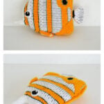 Copperplated Butterfly Fish Crochet Pattern