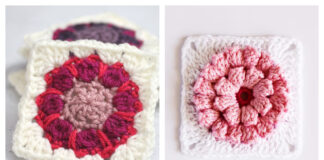 Dahlia Square Crochet Patterns