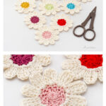 Daisy Flower Free Crochet Pattern