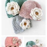 Easy Scalloped Beanie Free Crochet Pattern and Video Tutorial