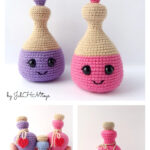 Love Potion Bottle Crochet Pattern