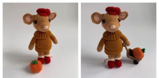 Maple the Mouse Amigurumi Free Crochet Pattern