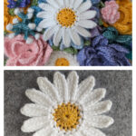 Oxeye Daisy Free Crochet Pattern