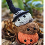 Pat, Pip and Puck Pumpkin Free Crochet Pattern