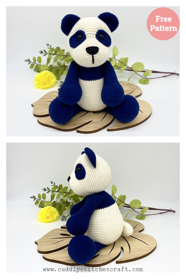 Ping the Panda Amigurumi Free Crochet Pattern