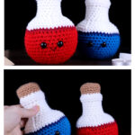 Potion Bottle Amigurumi Free Crochet Pattern