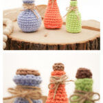 Potion Bottles Free Crochet Pattern