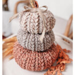 Pumpkin Spice Trio Free Crochet Pattern and Video Tutorial