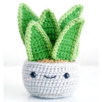 Snake Plant Sansevieria Crochet Pattern