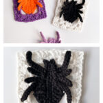 Spider Granny Square Free Crochet Pattern