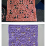 Butterfly Garden Square Free Crochet Pattern