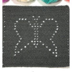 Filet Butterfly Garden Free Crochet Pattern