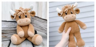 Highland Cow Amigurumi Free Crochet Pattern