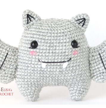 Linette the Bat Amigurumi Free Crochet Pattern