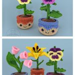 Pansy Cutie Free Crochet Pattern