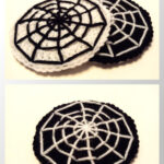 Spider Web Coaster Free Crochet Pattern and Video Tutorial