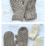 Tumbledown Mittens Free Crochet Pattern