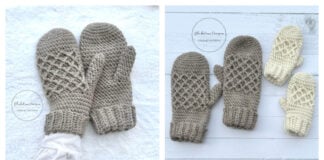 Tumbledown Mittens Free Crochet Pattern