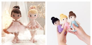 Amigurumi Ballerina Doll Crochet Patterns