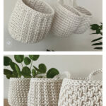 Baskets Free Crochet Pattern