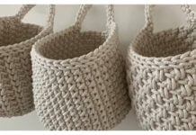 Baskets Free Crochet Pattern