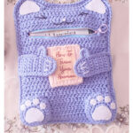 Cat Book Sleeve Free Crochet Pattern and Video Tutorial