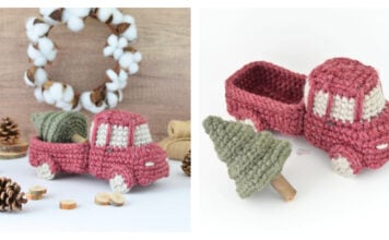 Christmas Truck Amigurumi Free Crochet Pattern