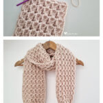 Cozy Cable Look Scarf Free Crochet Pattern